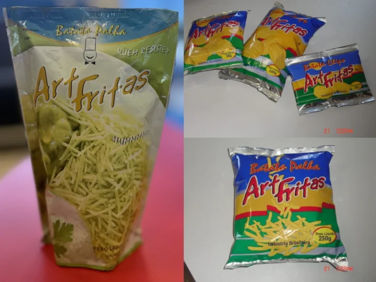 nossas primeiras embalagens